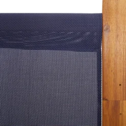 vidaXL Kamerscherm met 6 panelen massief paulowniahout zwart