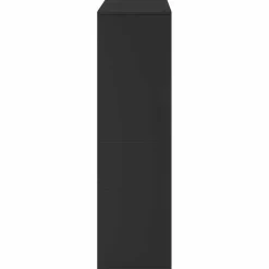vidaXL Kamerscherm 100x33x115 cm bewerkt hout zwart