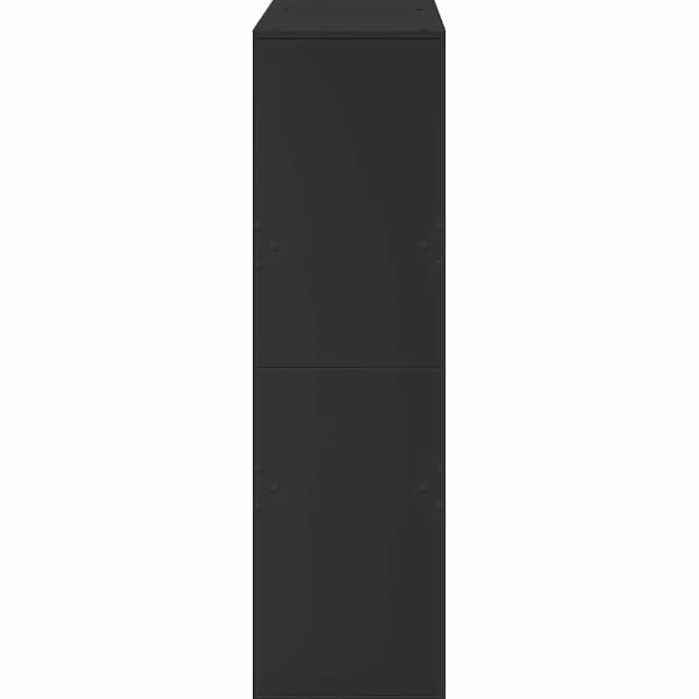 vidaXL Kamerscherm 100x33x115 cm bewerkt hout zwart