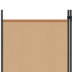 vidaXL Kamerverdeler Beige 150 x 180 cm Stof