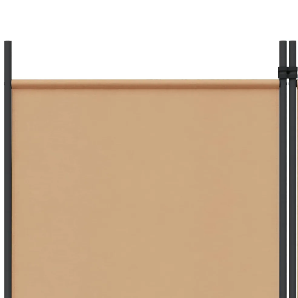 vidaXL Kamerverdeler Beige 150 x 180 cm Stof