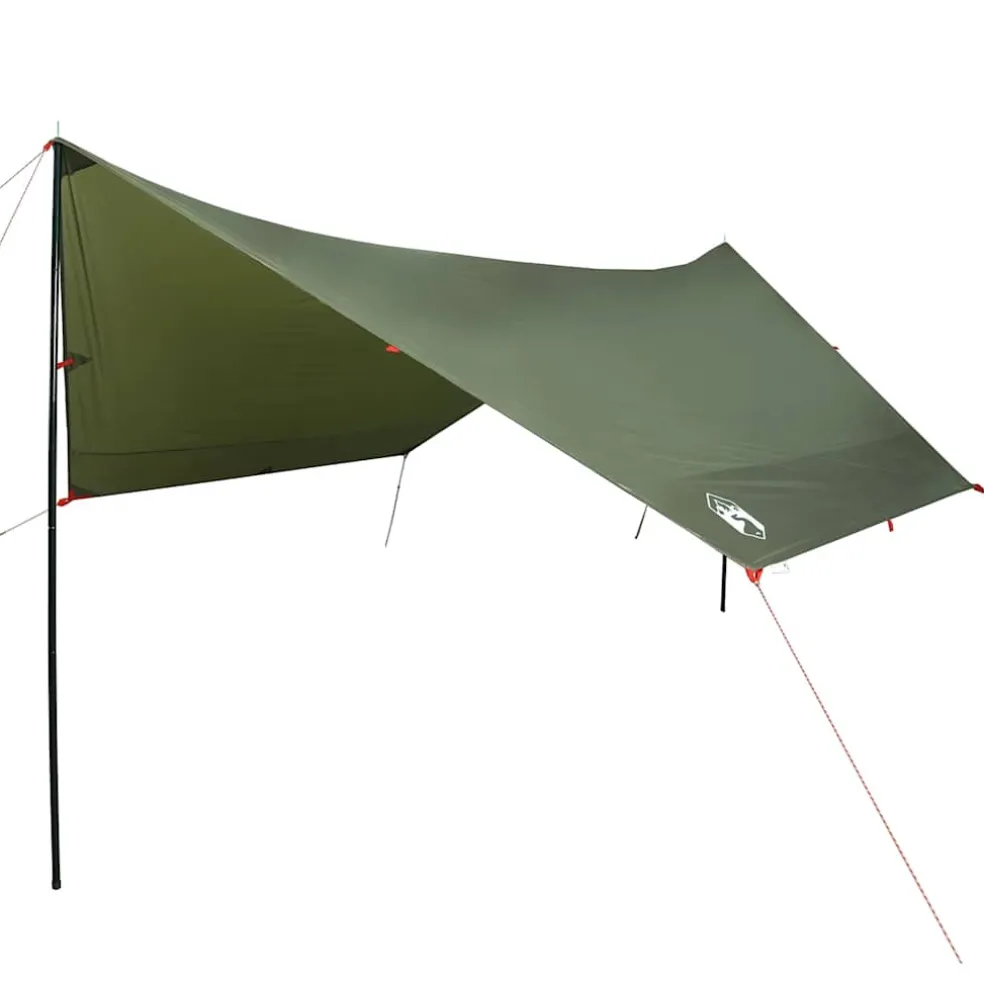 vidaXL Kampeerluifel waterdicht 462x306x211 cm olijfgroen