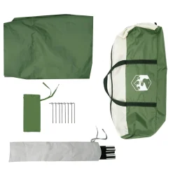 vidaXL Kampeerluifel waterdicht 430x380x210 cm groen