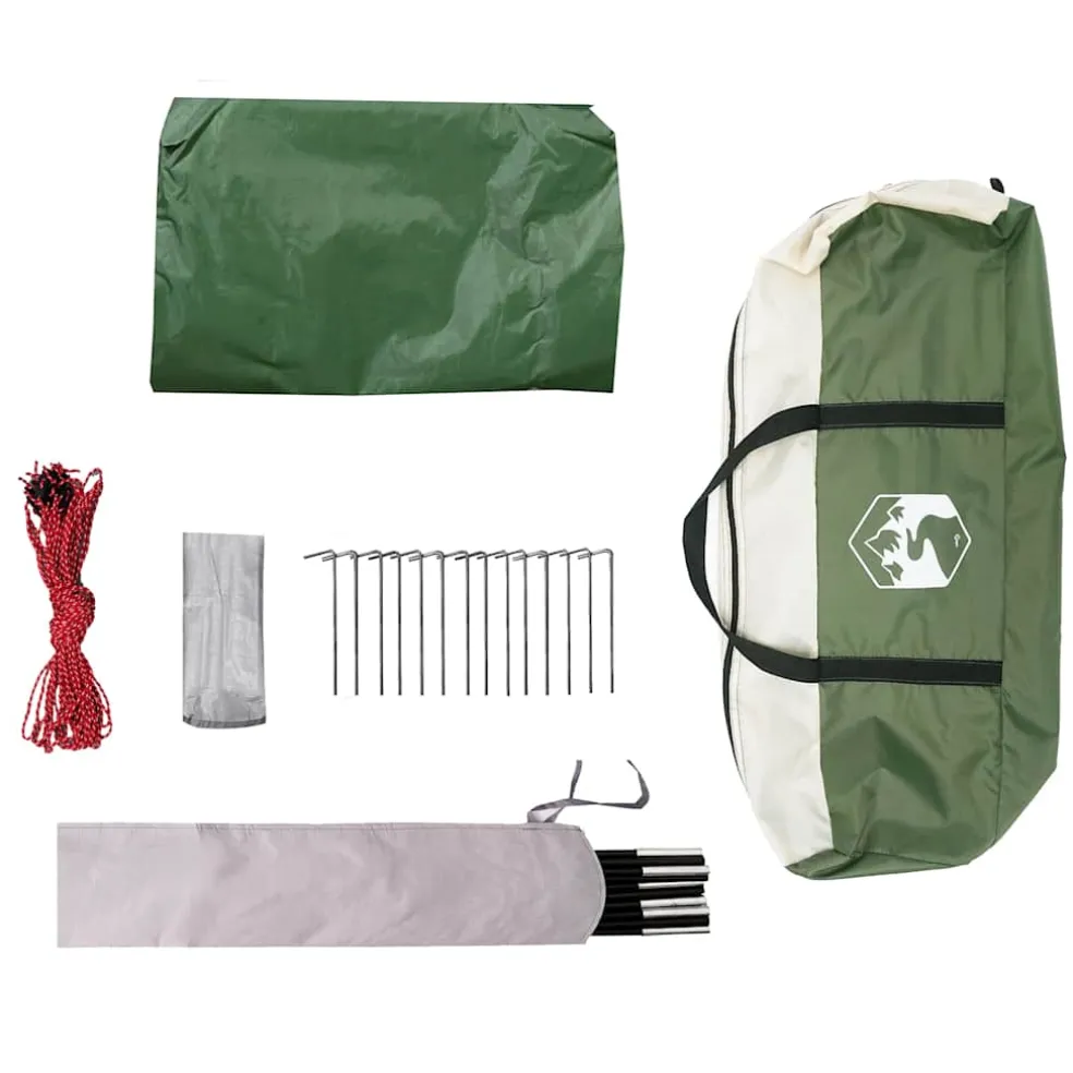 vidaXL Kampeerluifel waterdicht 460x305x210 cm groen