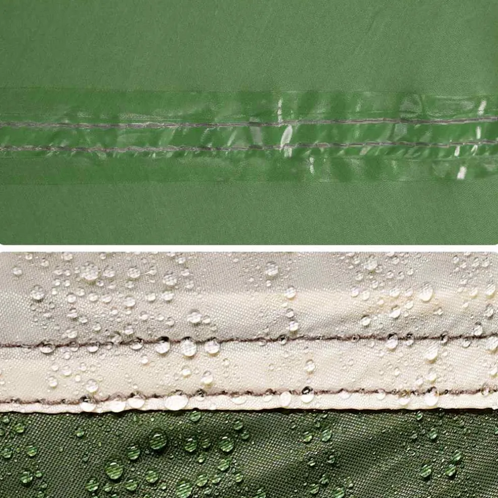 vidaXL Kampeerluifel waterdicht 460x305x210 cm groen