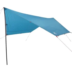 vidaXL Kampeerluifel waterdicht 430x380x210 cm blauw