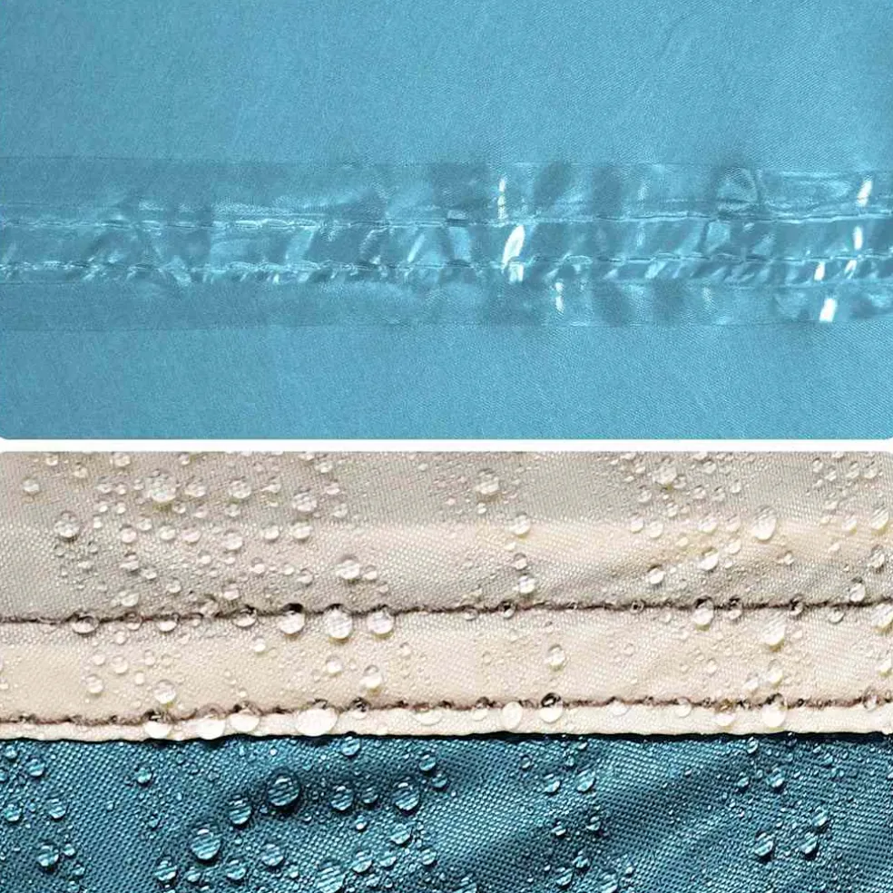 vidaXL Kampeertent 4-persoons snelontgrendeling blauw