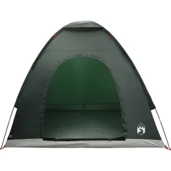 vidaXL Kamperen tent 2-persoons Legergroen