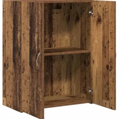 vidaXL Kantoorkast Oud hout 70 x 32 x 77.5 cm Bewerkt hout