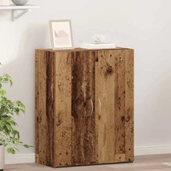 vidaXL Kantoorkast Oud hout 70 x 32 x 77.5 cm Bewerkt hout