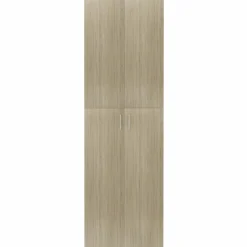 vidaXL Kantoorkast 60x32x190 cm bewerkt hout sonoma eikenkleurig