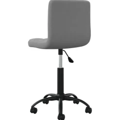 vidaXL Kantoorstoel draaibaar fluweel lichtgroen