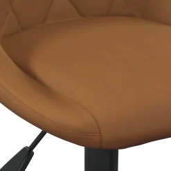 vidaXL Kantoorstoel fluweel bruin