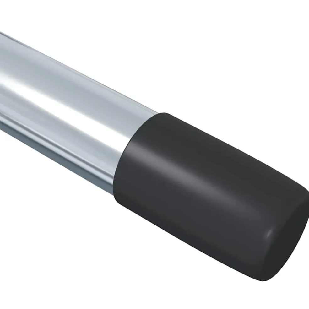 vidaXL Kantoorstoel gascilinder Chroom 355-540 mm IJzer