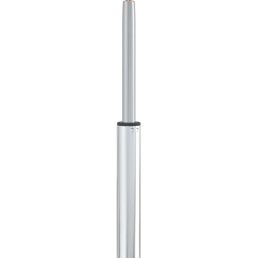 vidaXL Kantoorstoel gascilinder Chroom 355-540 mm IJzer