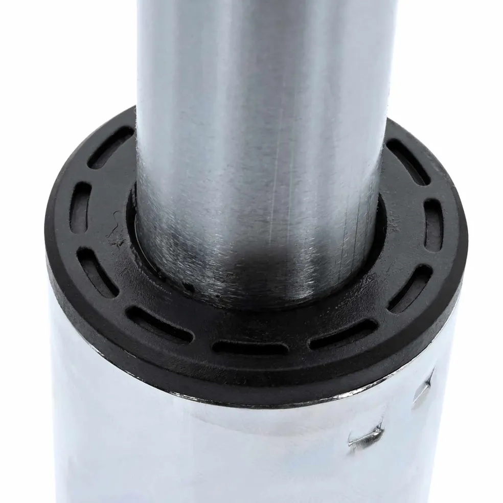 vidaXL Kantoorstoel gascilinder Chroom 355-540 mm IJzer
