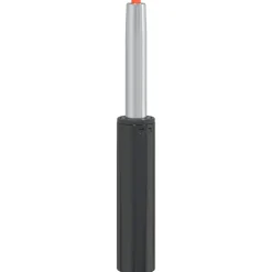 vidaXL Kantoorstoel gascilinder Zwart 261-351 mm IJzer