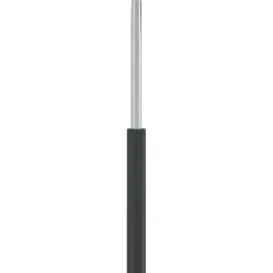 vidaXL Kantoorstoel gascilinder Zwart 505-720 mm IJzer