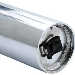 vidaXL Kantoorstoel gascilinder Zwart 307-447 mm IJzer