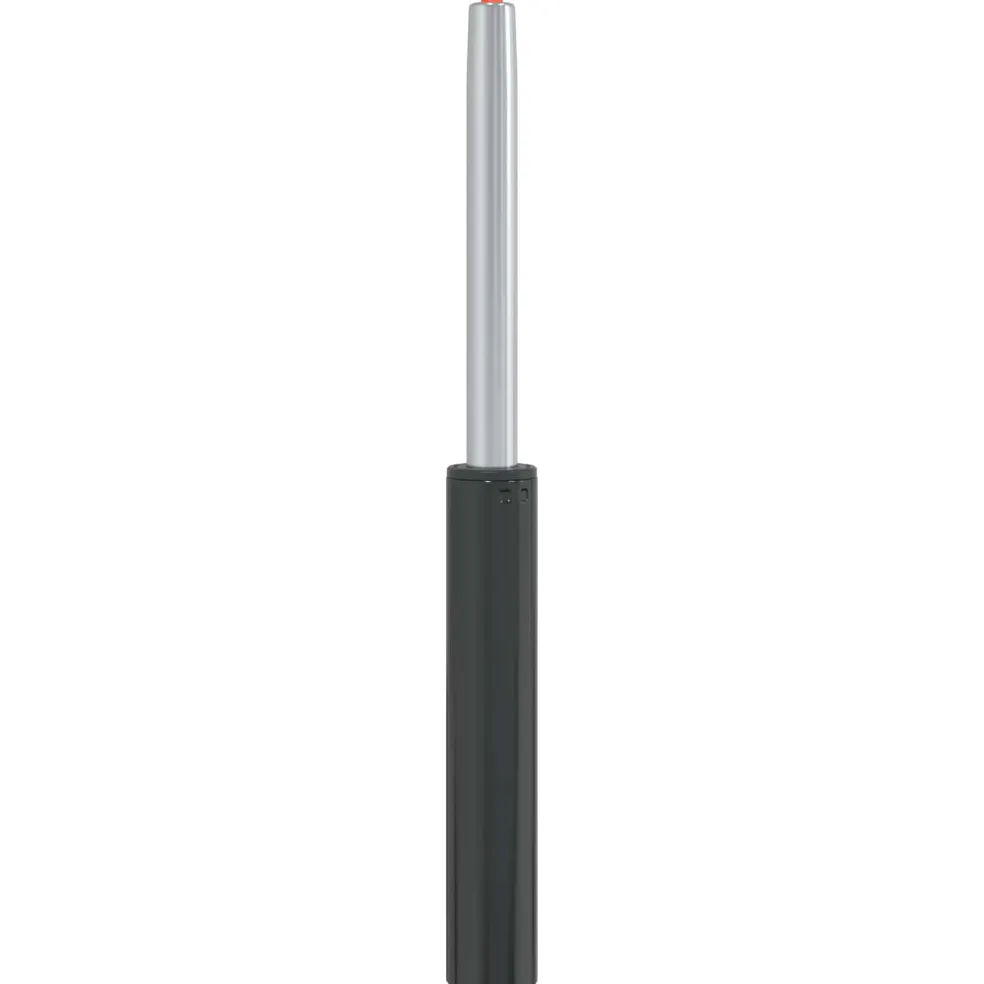 vidaXL Kantoorstoel gascilinder Zwart 355-540 mm IJzer