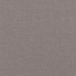 vidaXL Kantoorstoel massage verstelbaar stof taupe