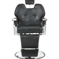 vidaXL Kappersstoel 72x68x98 cm kunstleer zwart