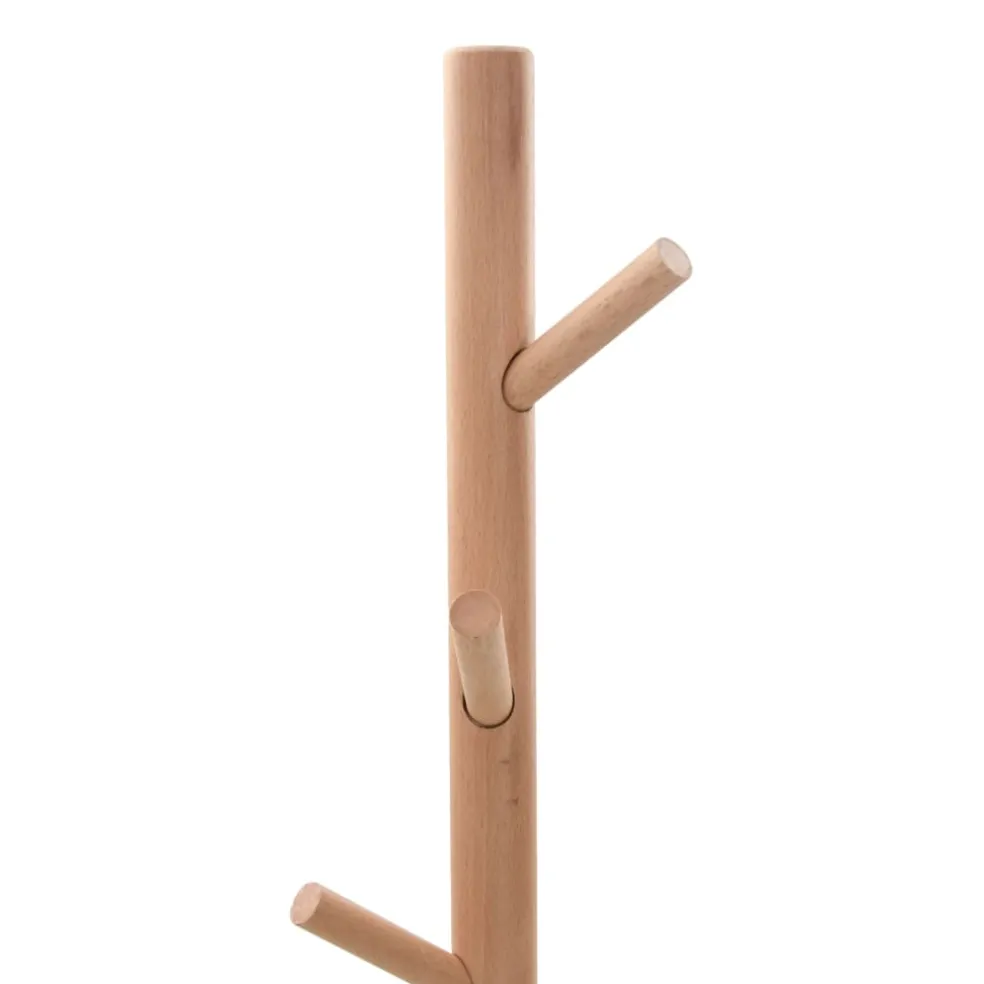 vidaXL Kapstok 172 cm gepoedercoat ijzer wit