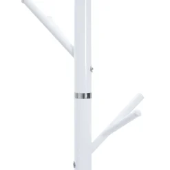 vidaXL Kapstok 175 cm gepoedercoat ijzer wit