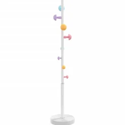 vidaXL Kapstok 172 cm gepoedercoat ijzer wit