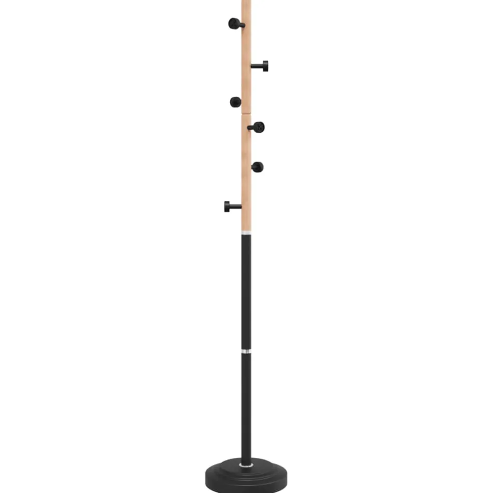 vidaXL Kapstok 172 cm gepoedercoat ijzer roze