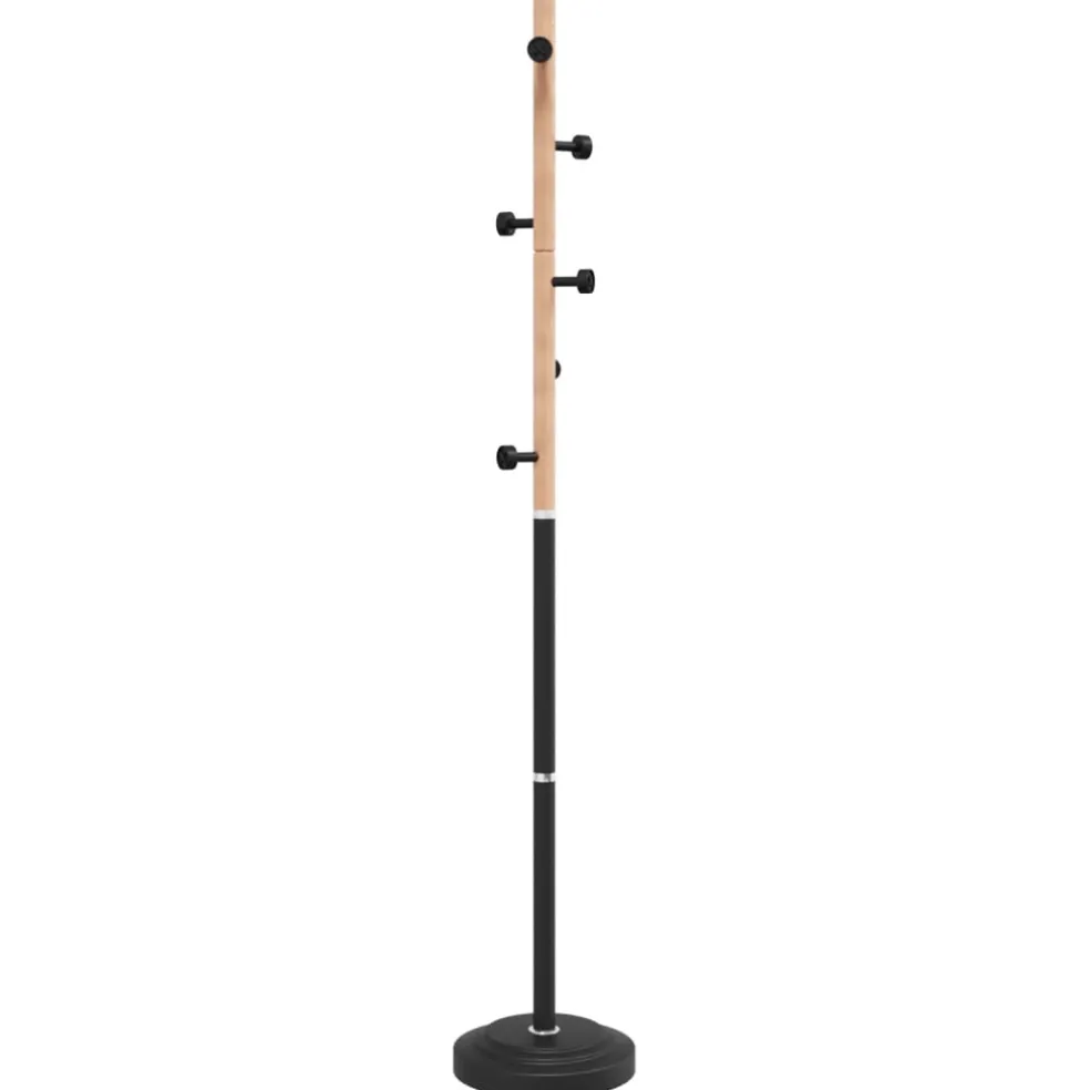 vidaXL Kapstok 172 cm gepoedercoat ijzer roze