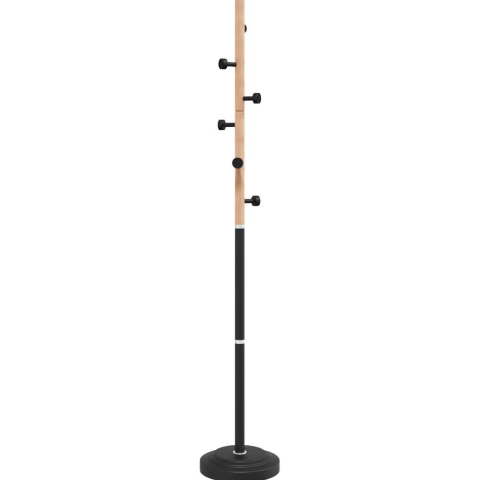 vidaXL Kapstok 172 cm gepoedercoat ijzer roze