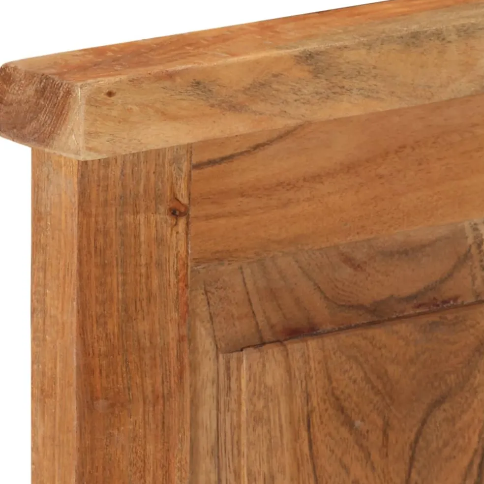vidaXL Kapstokken 2 st 38x100 cm massief acaciahout