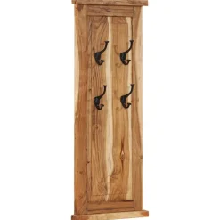 vidaXL Kapstokken 2 st 38x100 cm massief acaciahout