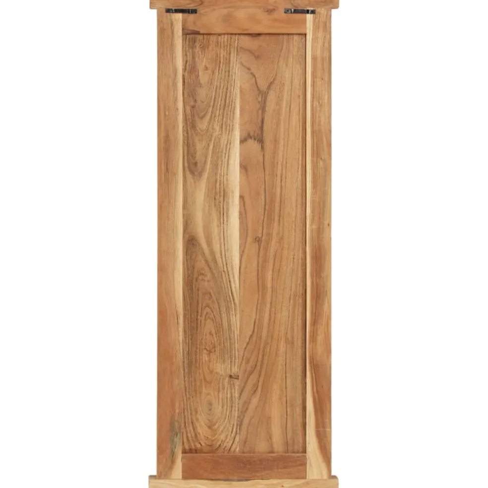 vidaXL Kapstokken 2 st 38x100 cm massief acaciahout
