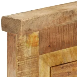 vidaXL Kapstokken 2 st 38x100 cm massief mangohout