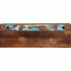 vidaXL Kapstok Meerkleurig 73 x 19 x 23 cm Massief gerecycled hout