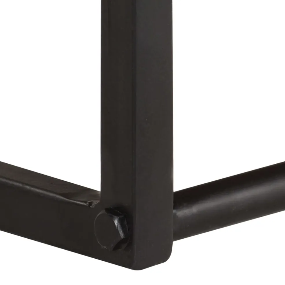 vidaXL Kapstok met schap 100x35x22 cm massief acaciahout