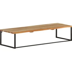 vidaXL Kapstok met schap 100x35x22 cm massief acaciahout