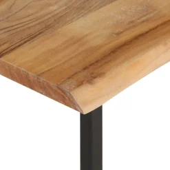 vidaXL Kapstok met schap 100x35x22 cm massief acaciahout