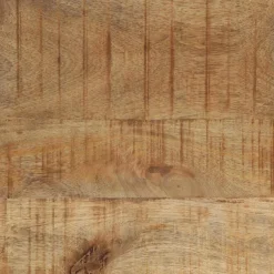 vidaXL Kapstok Wandgemonteerd Bruin 73 x 19 x 23 cm Massief mangohout