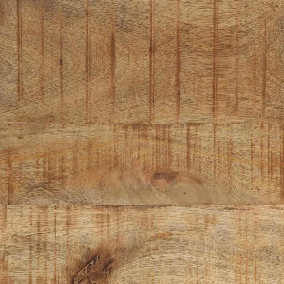 vidaXL Kapstok Wandgemonteerd Bruin 73 x 19 x 23 cm Massief mangohout