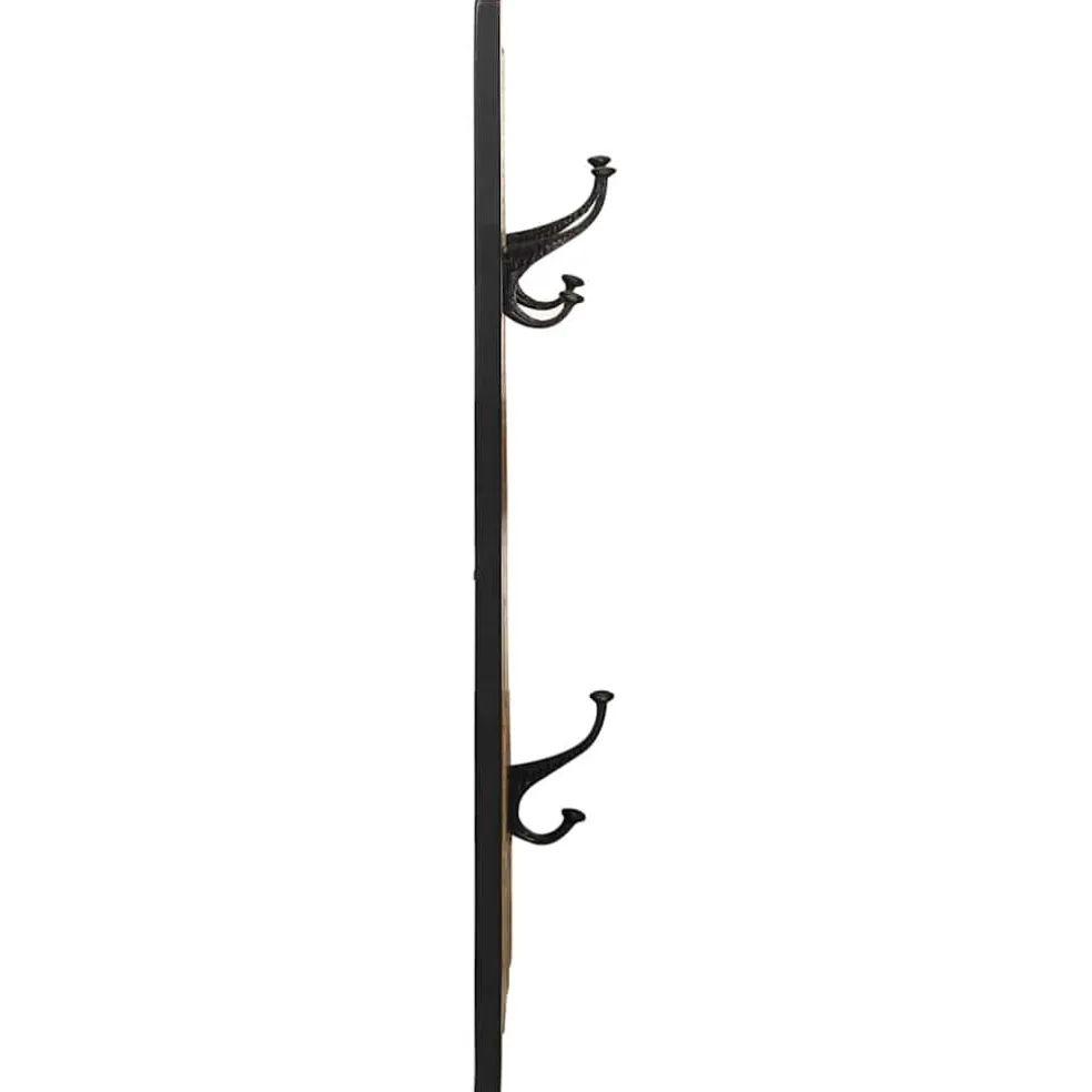 vidaXL Kapstok 40x2x80 cm massief ruw mangohout