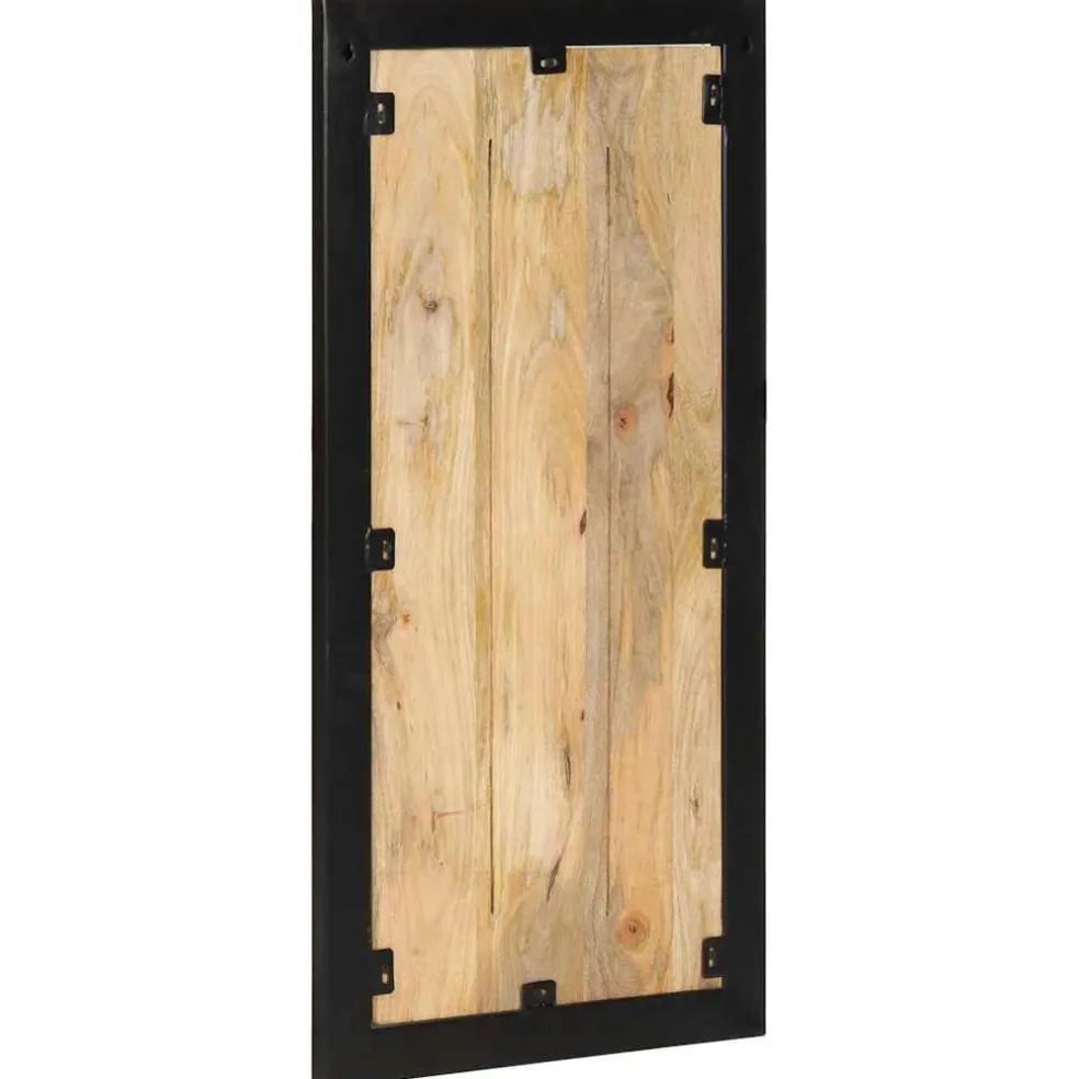 vidaXL Kapstok 40x2x80 cm massief ruw mangohout