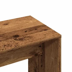 vidaXL Kaptafelkruk 70x35x45 cm bewerkt hout oud houtkleurig