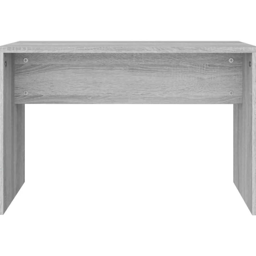vidaXL Kaptafelset 86,5x35x136 cm grijs sonoma