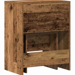 vidaXL Kaptafel 2 st Oud Hout 60 x 40 x 75 cm Bewerkt hout