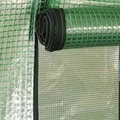 vidaXL Kas met stalen frame 0,5 m² 1x0,5x1,9 m