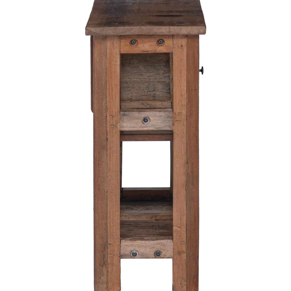 vidaXL Kast Bruin 60 x 30 x 70 cm Massief Gerecycled Hout