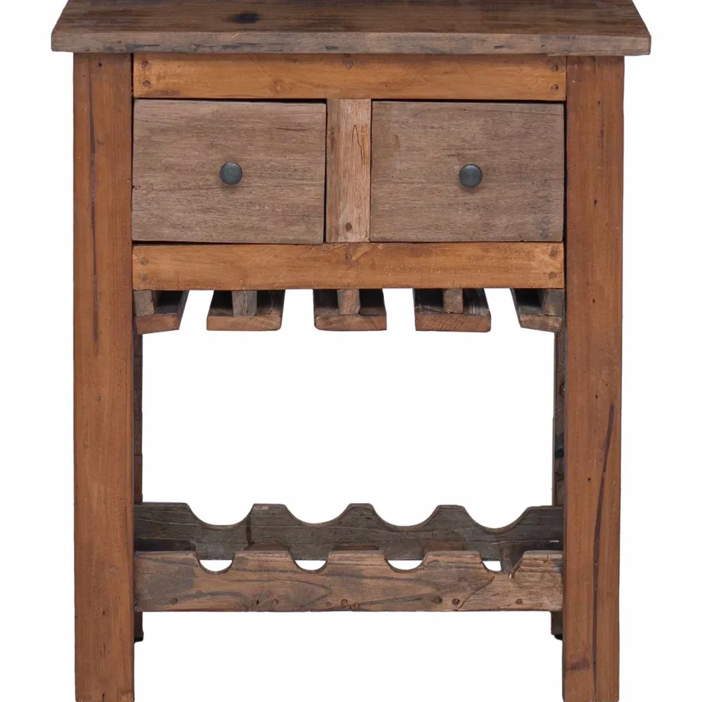 vidaXL Kast Bruin 60 x 30 x 70 cm Massief Gerecycled Hout
